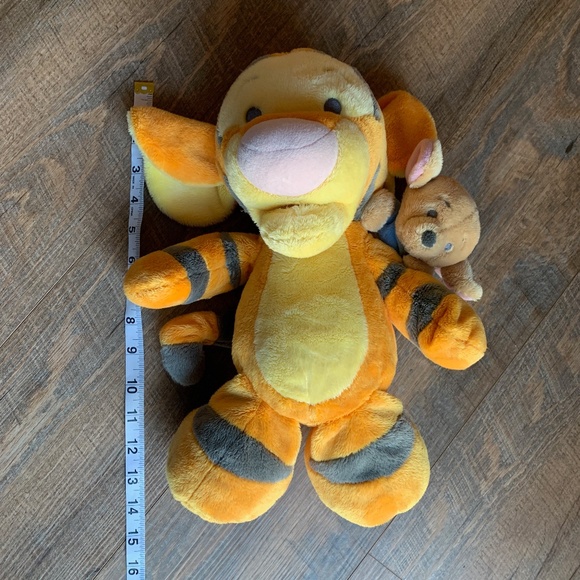 Disney Parks Baby Tigger and Roo Plush Winnie The Pooh 15" Stuffed Animal - Picture 6 of 6